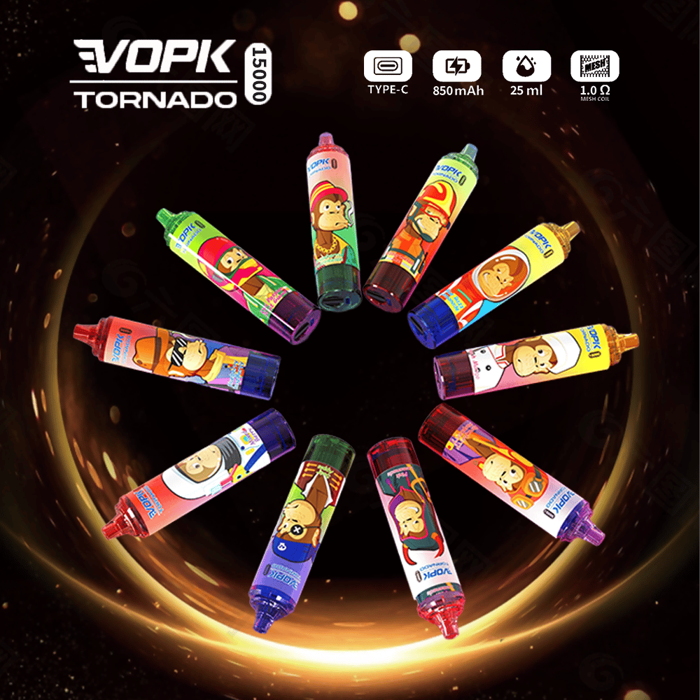 VOPK TORNADO 15000 Puffs Vape Original E-Cigarette