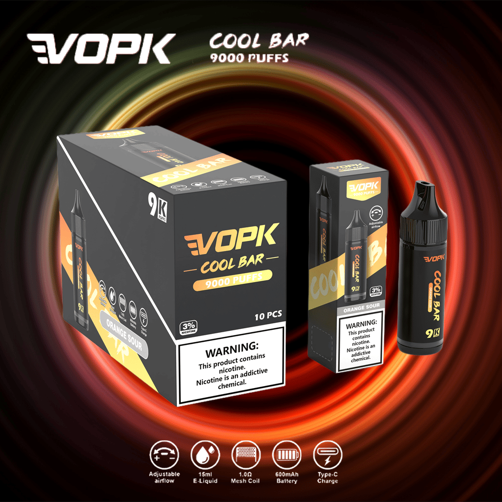 VOPK Cool Bar 9000 Puffs Vape Original E Cigarette