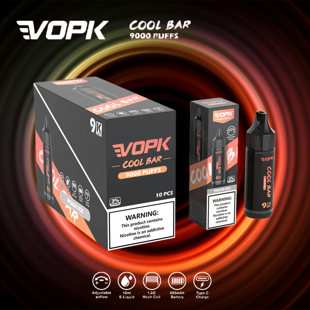 VOPK Cool Bar 9000 Puffs Vape Original E Cigarette