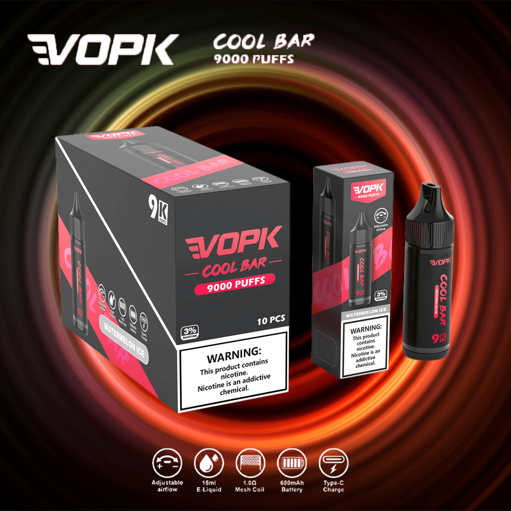 VOPK Cool Bar 9000 Puffs Vape Original E Cigarette