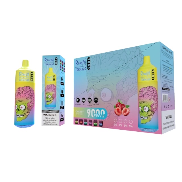RandM Tornado 9000 Puffs Vape オリジナル電子タバコ