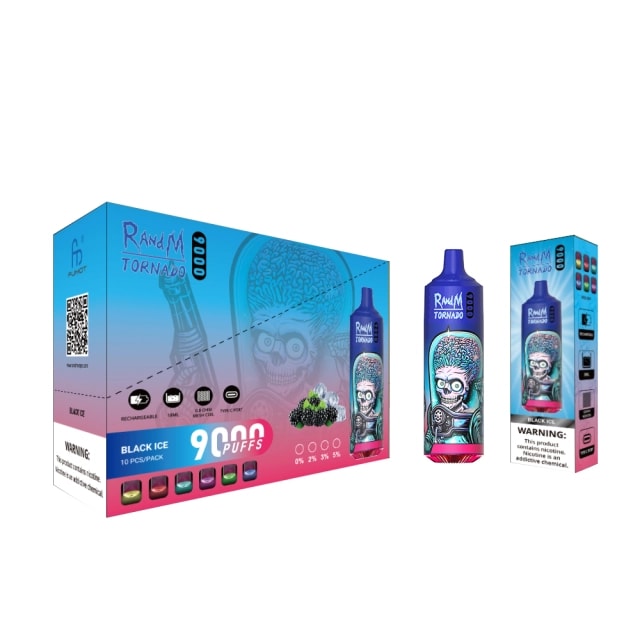 RandM Tornado 9000 Puffs Vape オリジナル電子タバコ