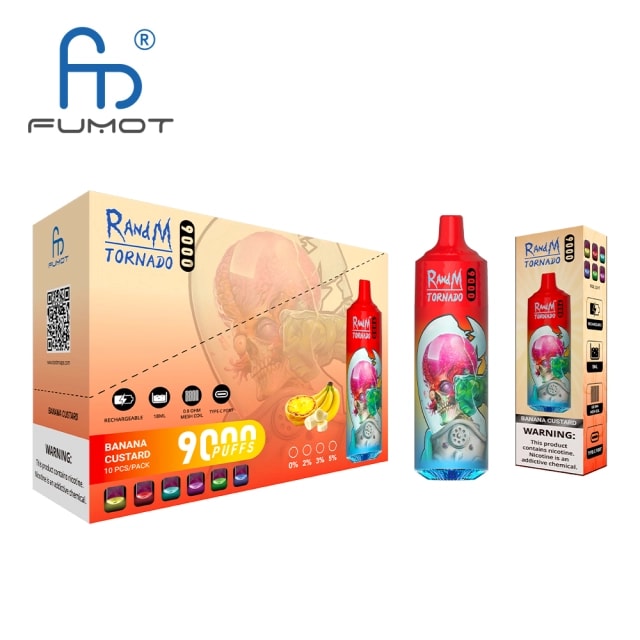 RandM Tornado 9000 Puffs Vape オリジナル電子タバコ
