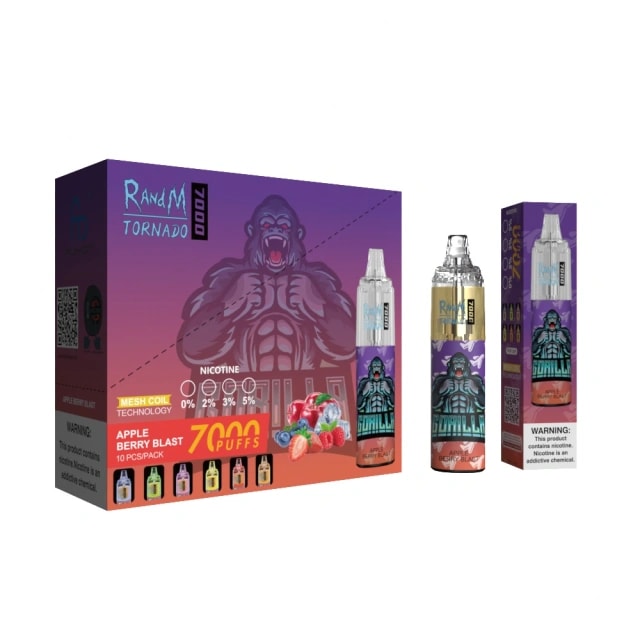 RandM Tornado 7000 Puffs Vape original E Cigarette