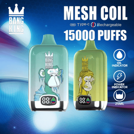 Bang King Schermo intelligente 15000 soffi Vape sigaretta elettronica originale