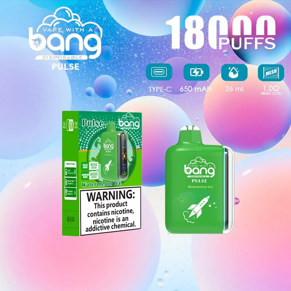 Bang Pulse 18000 18K Puffs Vape Original E Cigarette