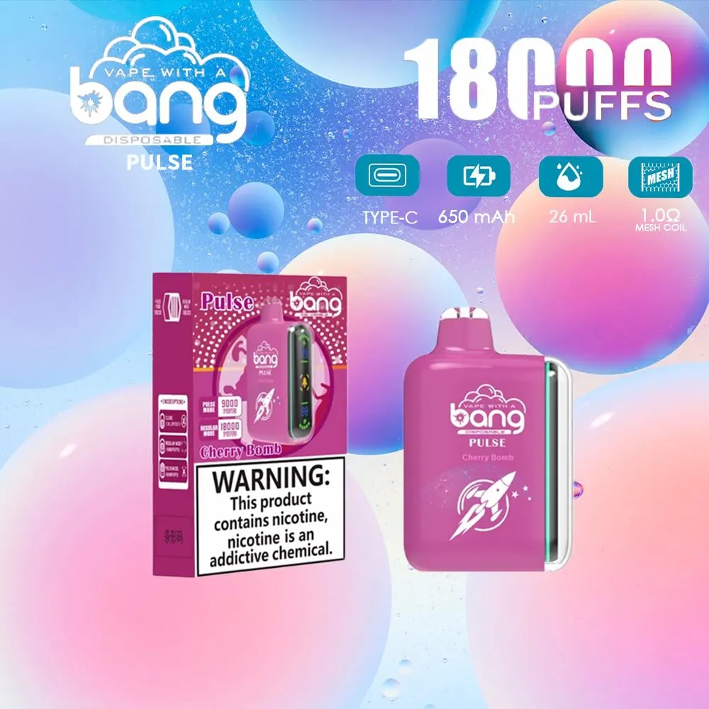 Bang Pulse 18000 18K Puffs Vape Original E Cigarette