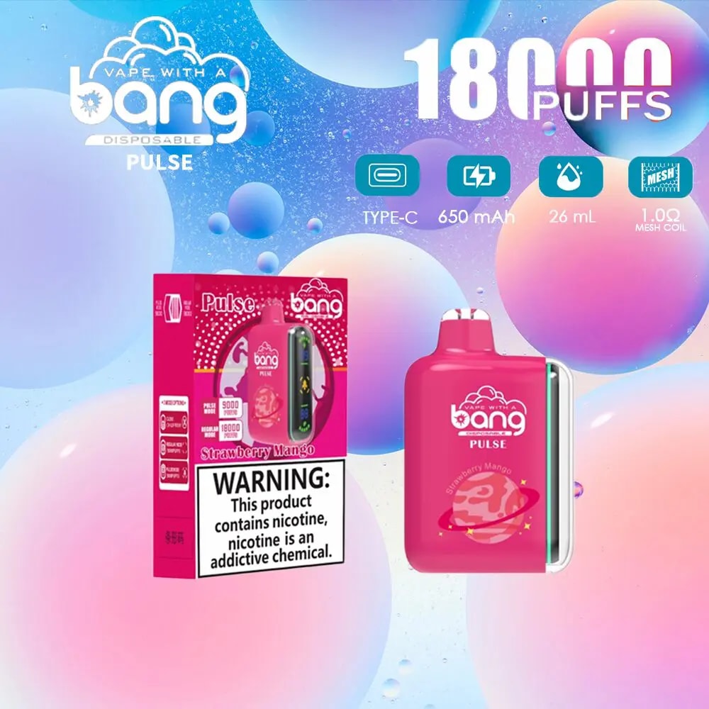 Bang Pulse 18000 18K Puffs Vape Original E Cigarette