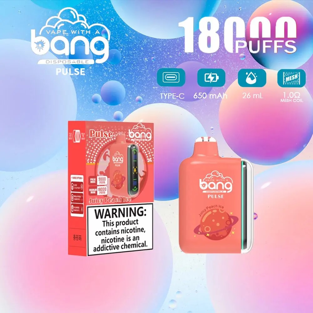 Bang Pulse 18000 18K Puffs Vape Original E Cigarette