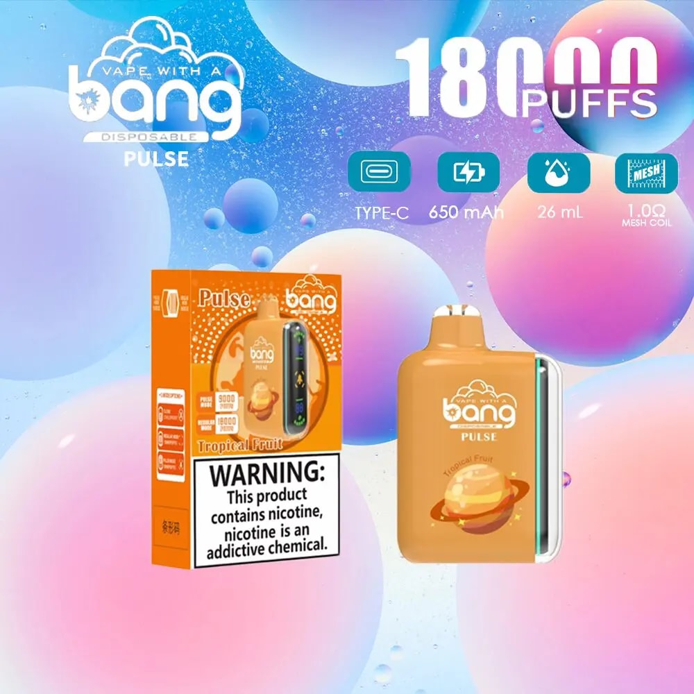 Bang Pulse 18000 18K Puffs Vape Original E Cigarette