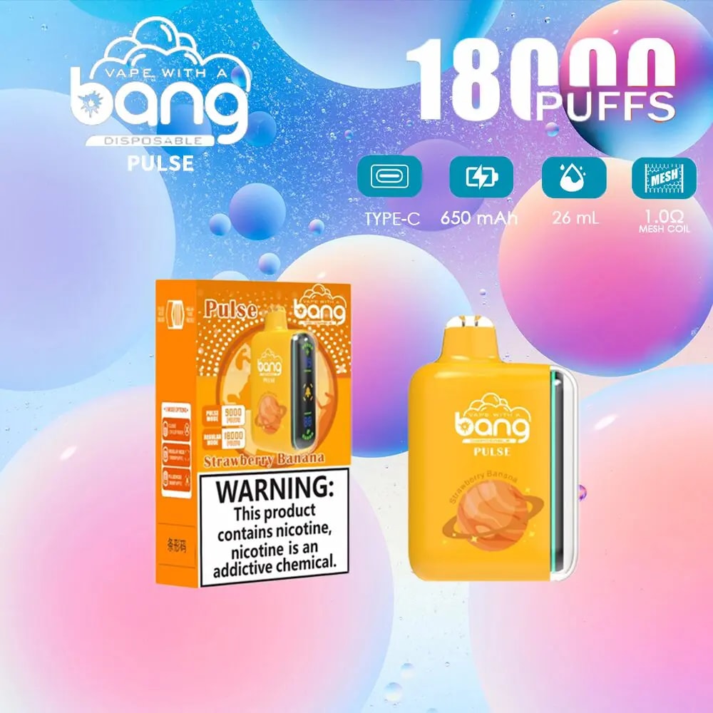 Bang Pulse 18000 18K Puffs Vape Original E Cigarette