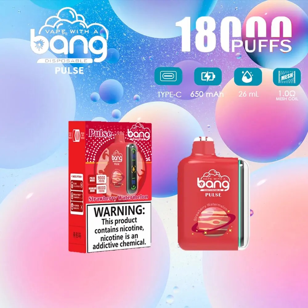 Bang Pulse 18000 18K Puffs Vape Original E Cigarette