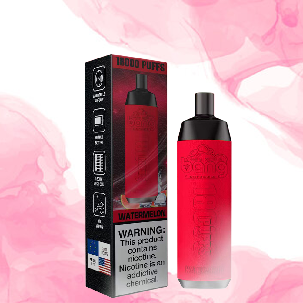 Bang Crown Bar 18000 Puffs Leather Vape original E Cigarette