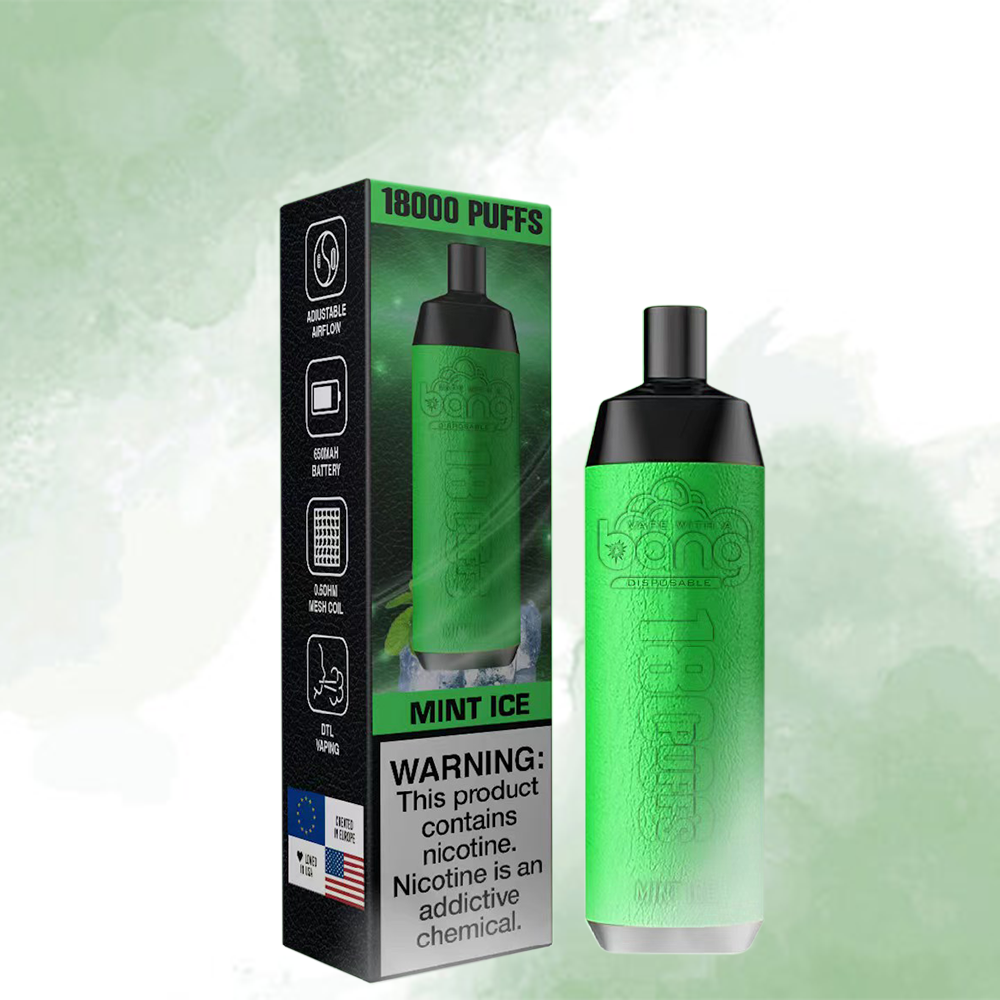 Bang Crown Bar 18000 Puffs Leather Vape original E Cigarette