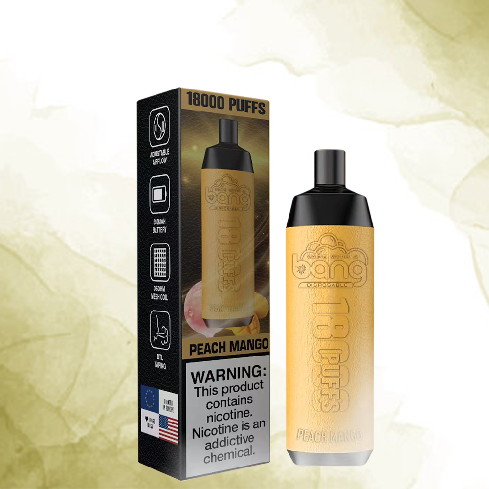 Bang Crown Bar 18000 Puffs Leather Vape original E Cigarette