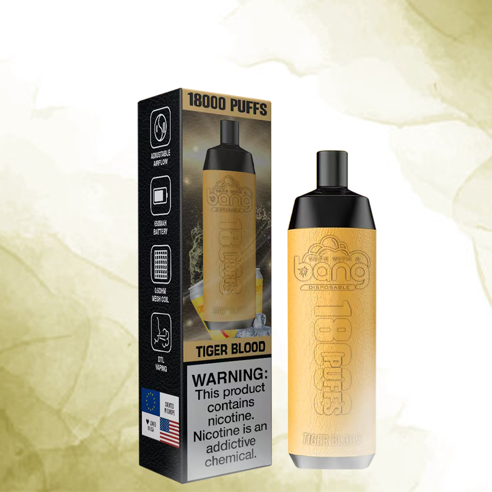 Bang Crown Bar 18000 Puffs Leather Vape original E Cigarette