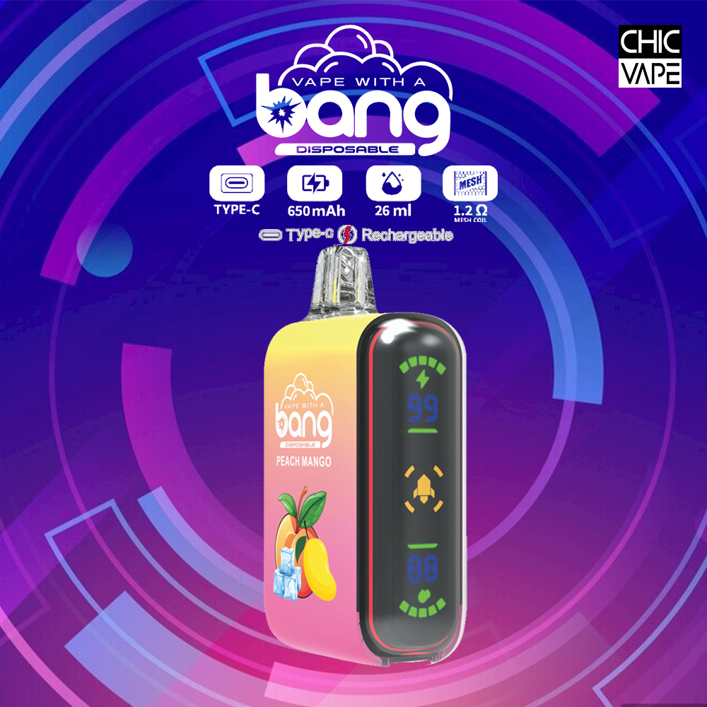 Bang Rocket 18000 Puffs Vape Original E Cigarette