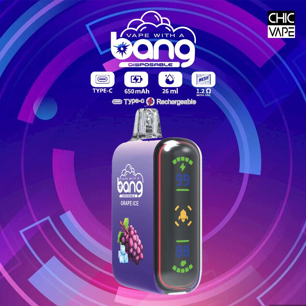 Bang Rocket 18000 Puffs Vape Original E Cigarette