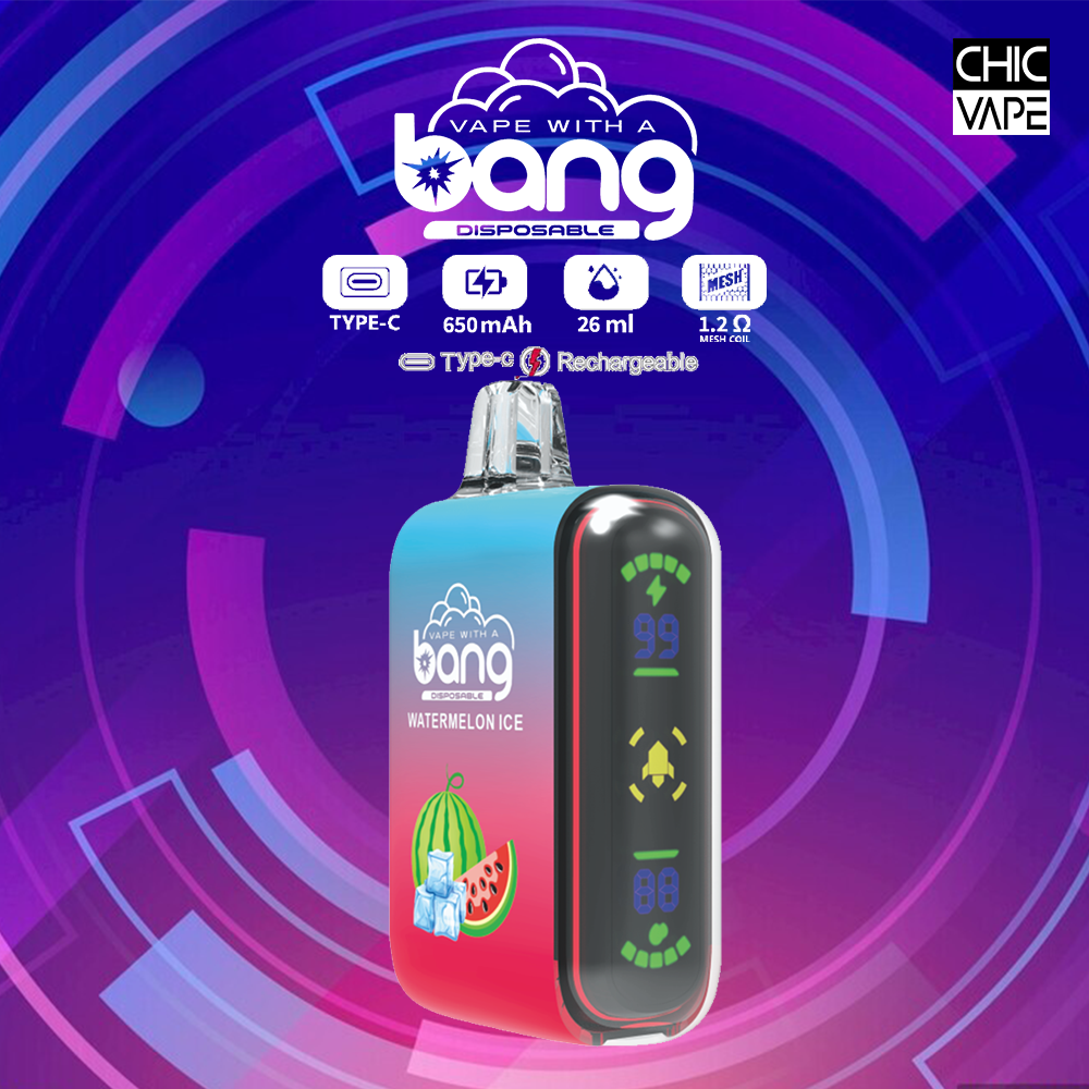 Bang Rocket 18000 Puffs Vape Original E Cigarette
