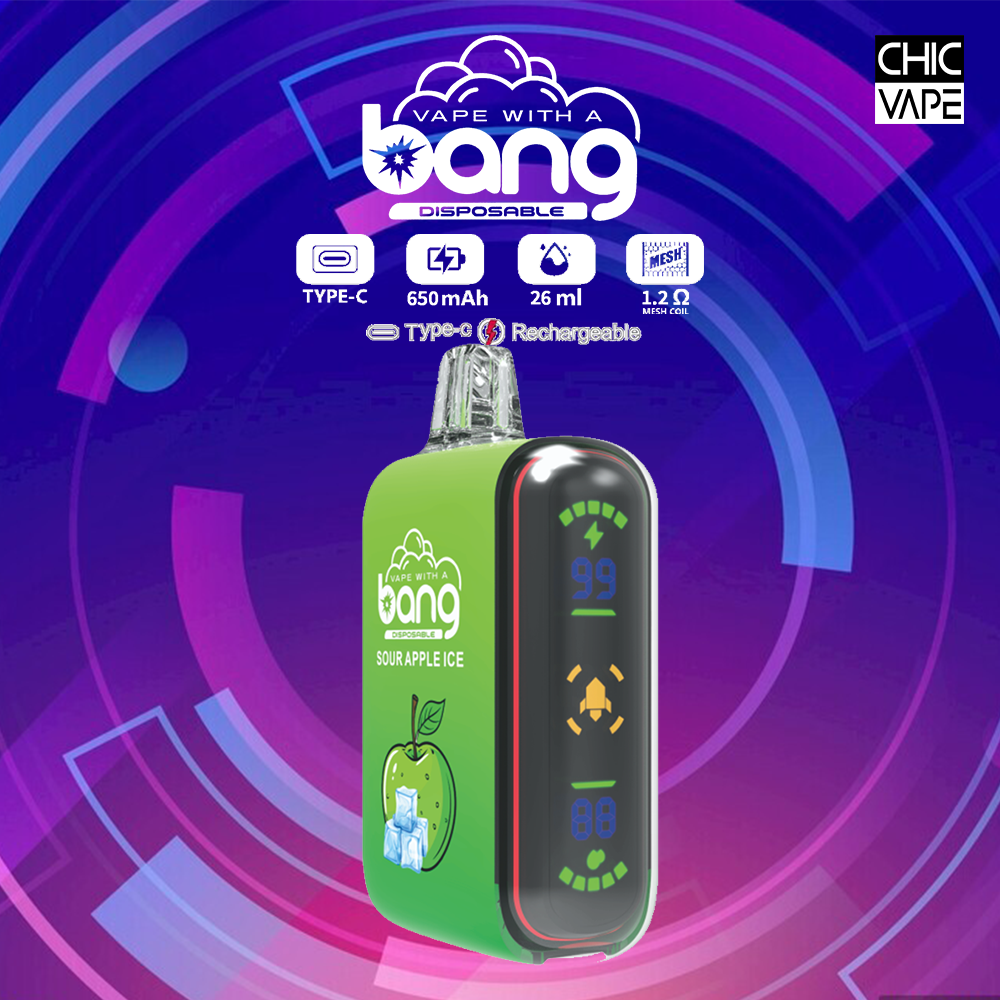 Bang Rocket 18000 Puffs Vape Original E Cigarette