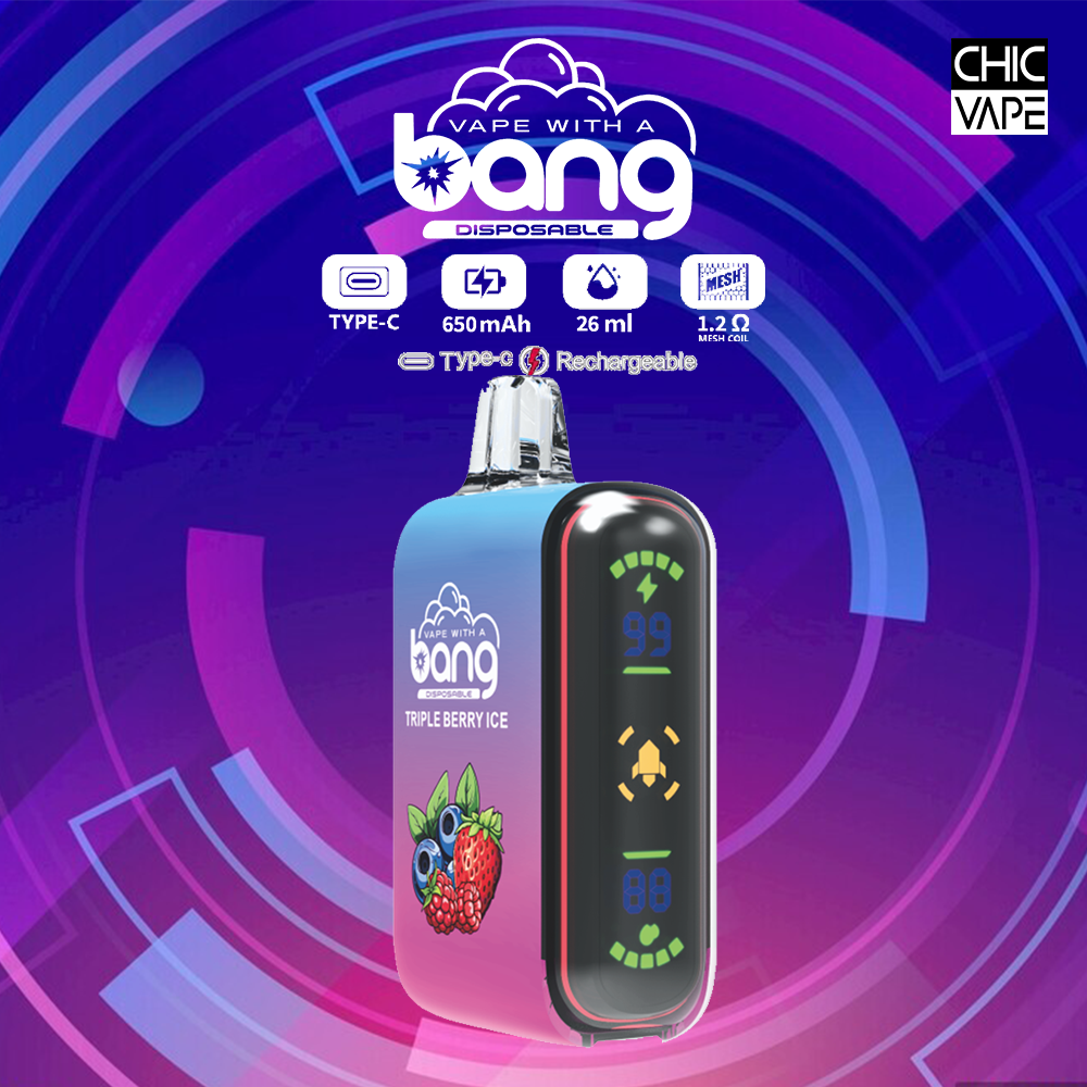 Bang Rocket 18000 Puffs Vape Original E Cigarette