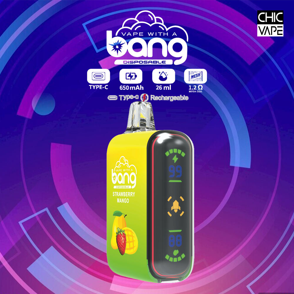 Bang Rocket 18000 Puffs Vape Original E Cigarette