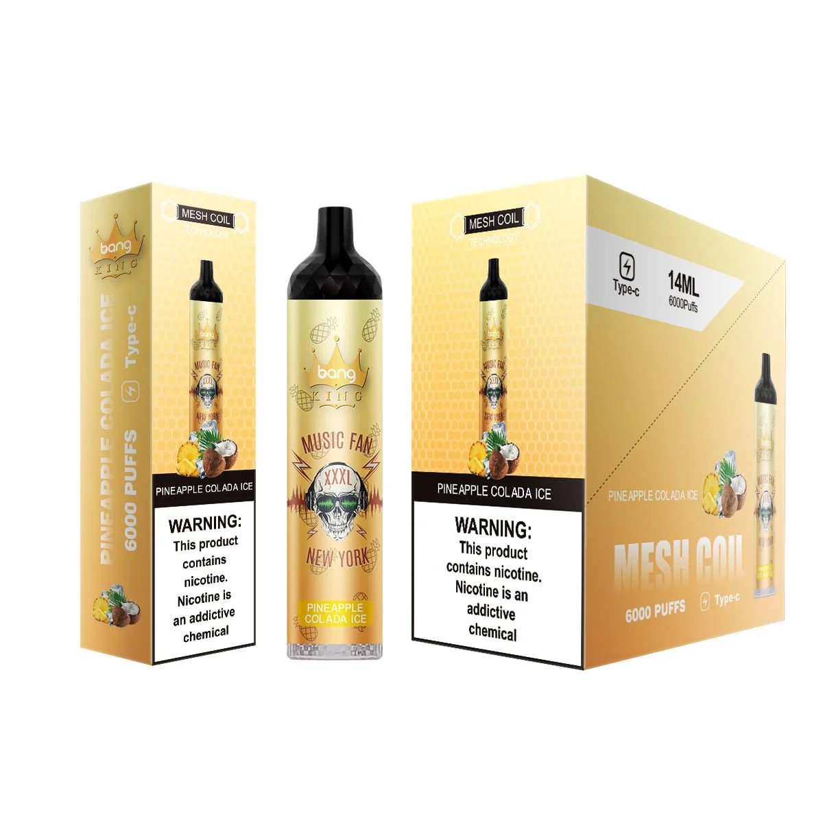 Bang King Vape 6000 Puffs Vape original E Cigarette - Image 4