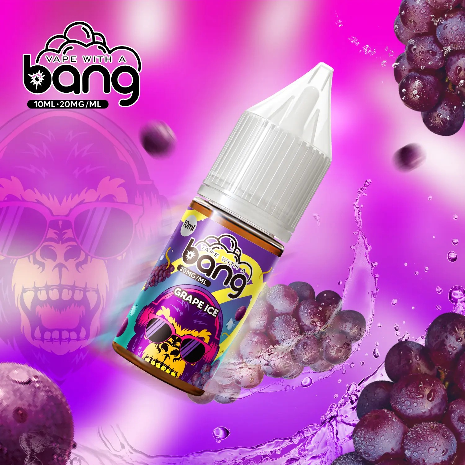 A 10ml bottle, perfectly sized for everyday vaping. Contains 2% nicotine, offering a smooth and satisfying hit. Available in 12 bold flavors, catering to every mood. Designed for open-system vapes, ensuring easy compatibility.