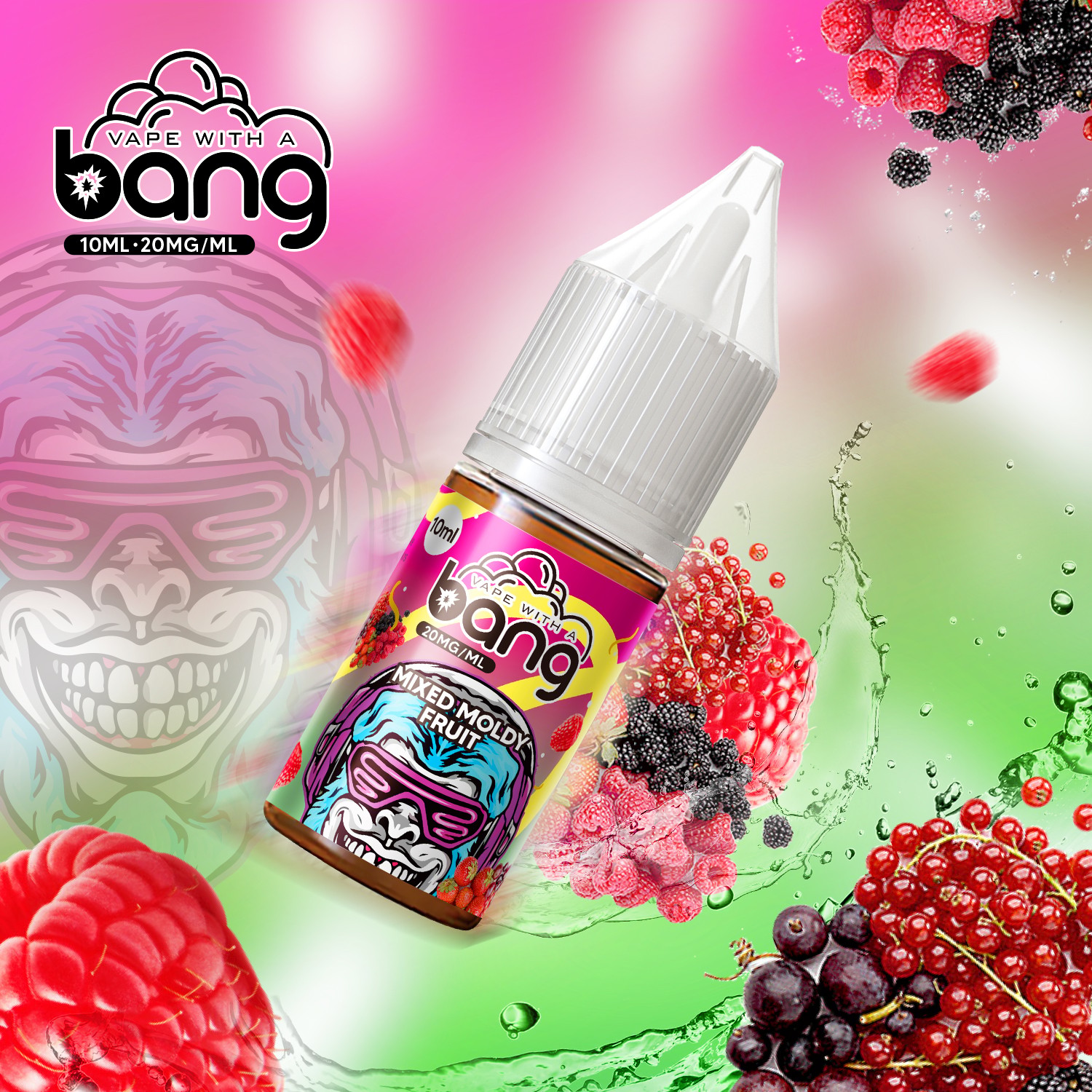 A 10ml bottle, perfectly sized for everyday vaping. Contains 2% nicotine, offering a smooth and satisfying hit. Available in 12 bold flavors, catering to every mood. Designed for open-system vapes, ensuring easy compatibility.
