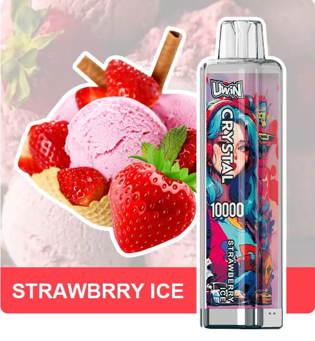 Uwin Crystal 10000 Puffs Vape RGB Lights Original E-Cigarett-Nicotin Options:0%,2%,3%,5% Puffs:Upp till 10000 puffar E-Liquid Kapacitet:18 mL Battery Coil: 18 mL Mesh Coil: 18 mL Mesh Coil: 50GB Ljusuppladdningsbar:1. 15 smaker förpackning: 10 st/kartong