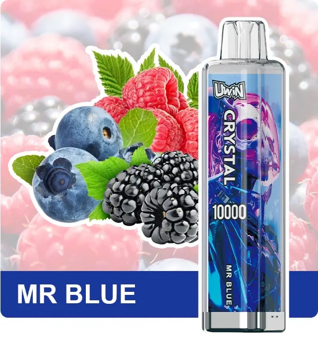 Uwin Crystal 10000 Puffs Vape RGB Lights Original E-Cigarett-Nicotin Options:0%,2%,3%,5% Puffs:Upp till 10000 puffar E-Liquid Kapacitet:18 mL Battery Coil: 18 mL Mesh Coil: 18 mL Mesh Coil: 50GB Ljusuppladdningsbar:1. 15 smaker förpackning: 10 st/kartong