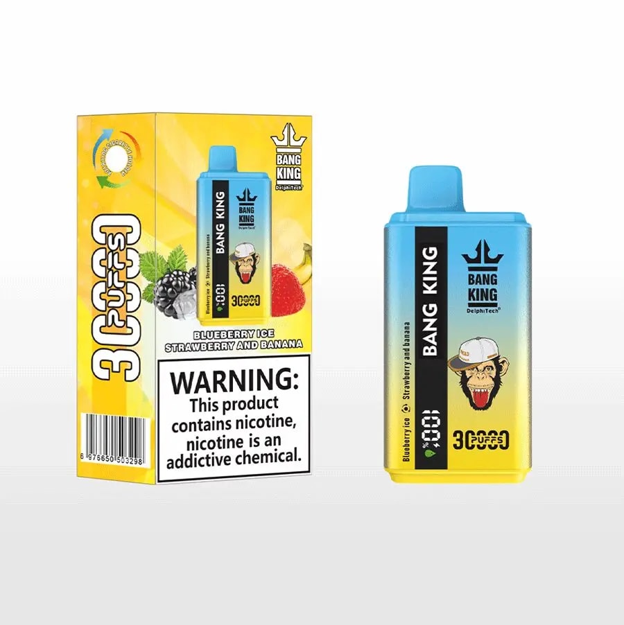 Bang King 30000 30k Puffs New Double Taste Vape Original E-Cigarette