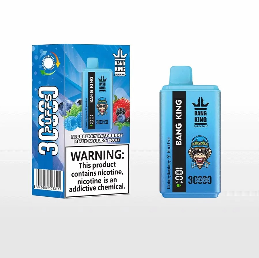 Bang King 30000 30k Puffs New Double Taste Vape Original E-Cigarette