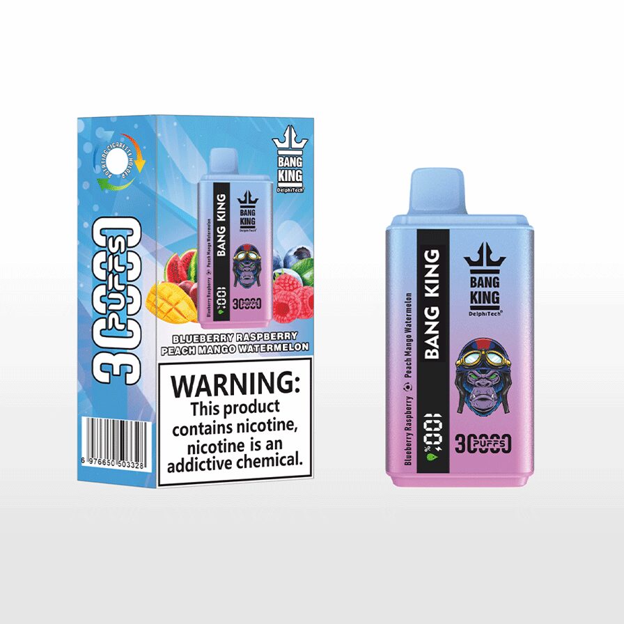 Bang King 30000 30k Puffs New Double Taste Vape Original E-Cigarette