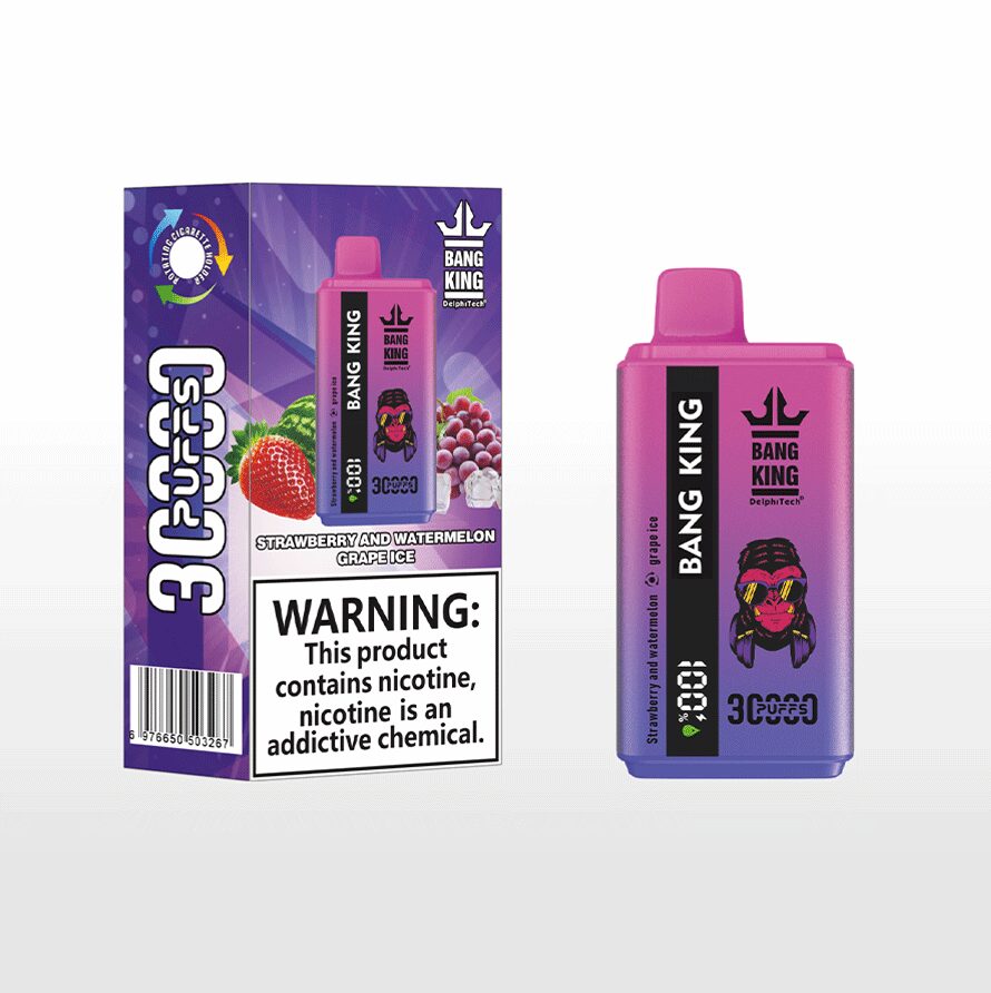 Bang King 30000 30k Puffs New Double Taste Vape Original E-Cigarette
