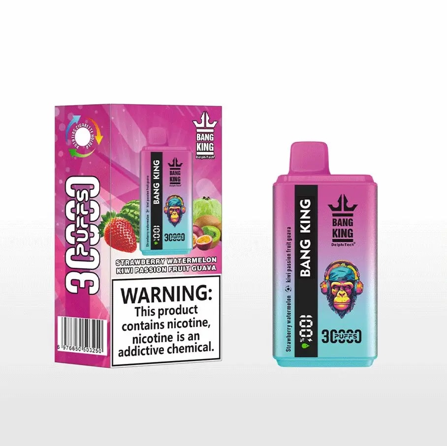 Bang King 30000 30k Puffs New Double Taste Vape Original E-Cigarette