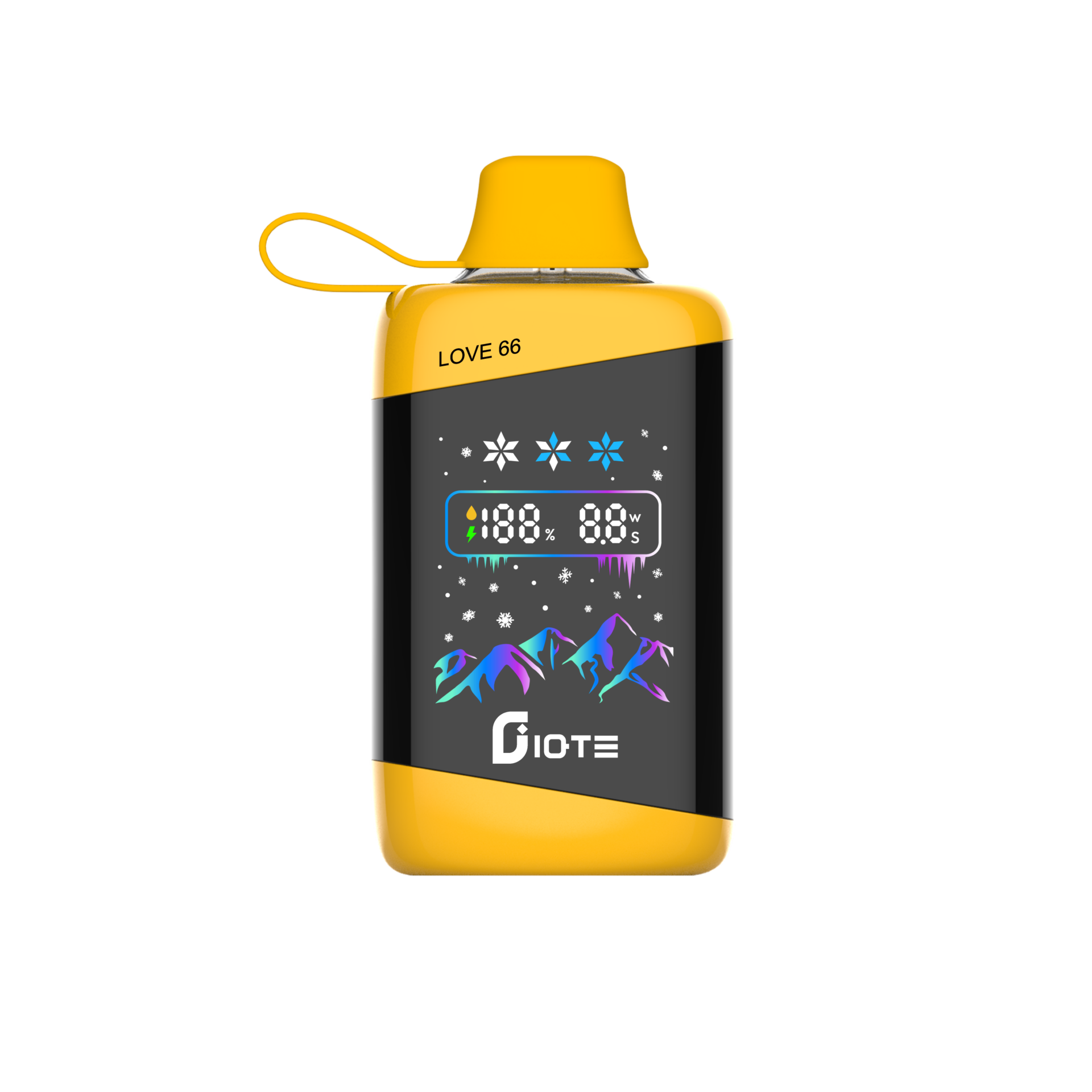 IQTE 45000 Puffs Vape har 45 000 puffar, 28mL e-vätska, 700mAh batteri, justerbar effekt (12W-24W), isstyrkekontroll, pekskärm, dubbel mesh-spole och Type-C-laddning för en premiumupplevelse.
