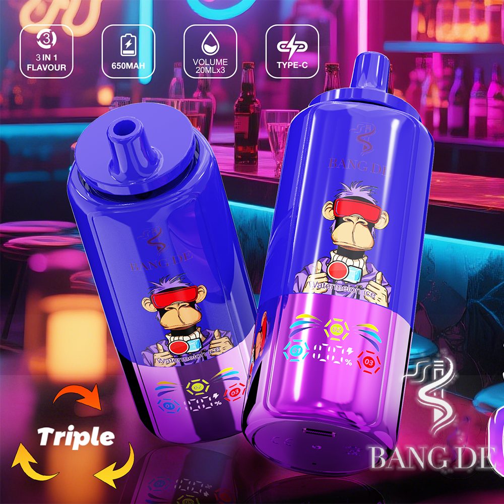 Bang DE 80K | 3-in-1 Flavors, 80,000 Puffs, Type-C Fast Charging - Image 8