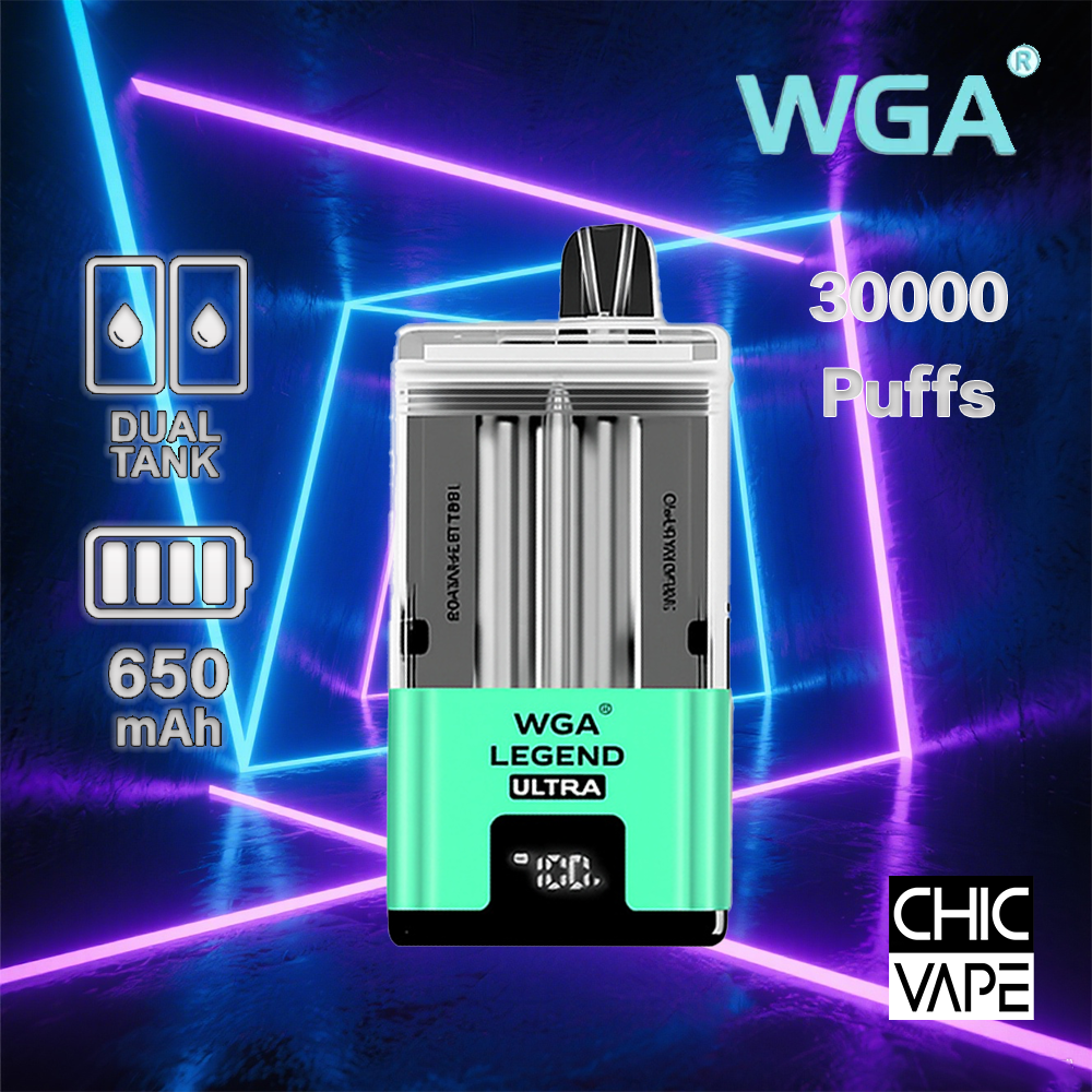 WGA Legend 30K | 30,000 Puffs Dual Flavor 2 in 1 - Image 9