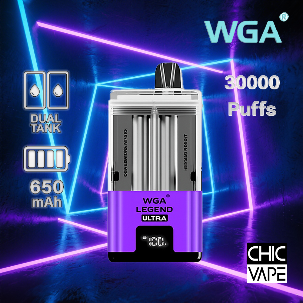 WGA Legend 30K | 30,000 Puffs Dual Flavor 2 in 1 - Image 7