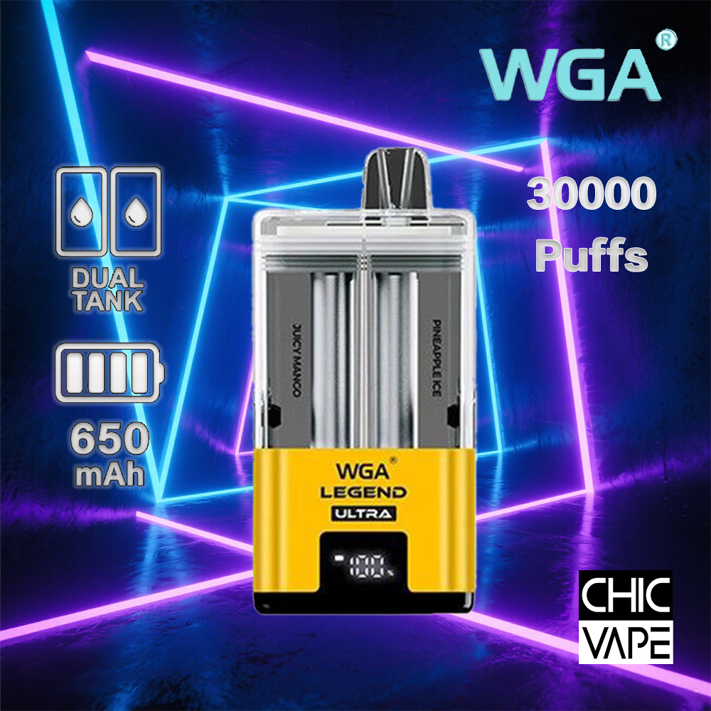 WGA Legend 30K | 30,000 Puffs Dual Flavor 2 in 1 - Image 6