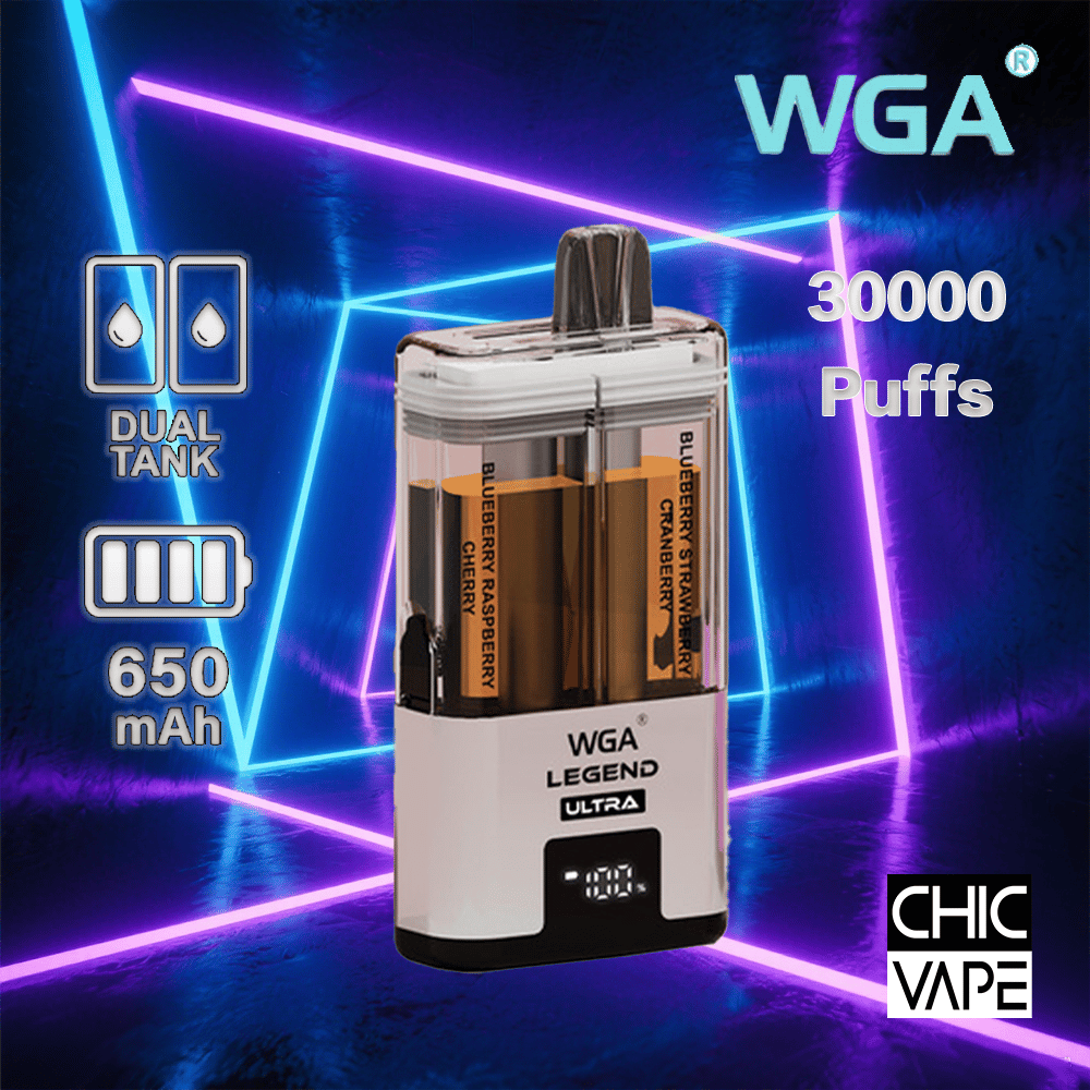 WGA Legend 30K | 30,000 Puffs Dual Flavor 2 in 1 - Image 4