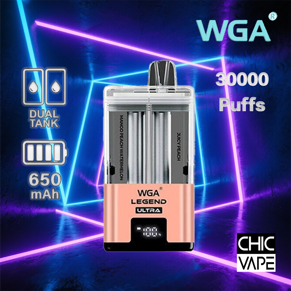 WGA Legend 30K | 30,000 Puffs Dual Flavor 2 in 1 - Image 3