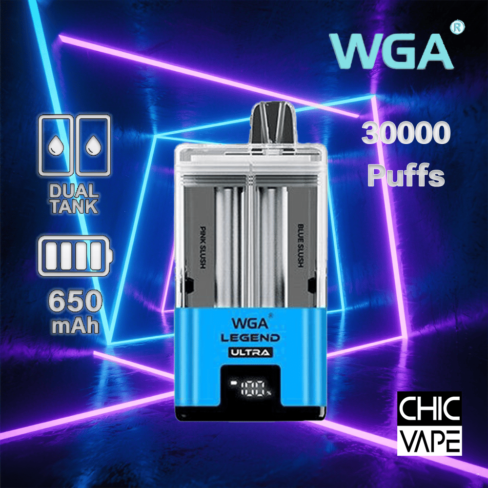 WGA Legend 30K | 30,000 Puffs Dual Flavor 2 in 1 - Image 2