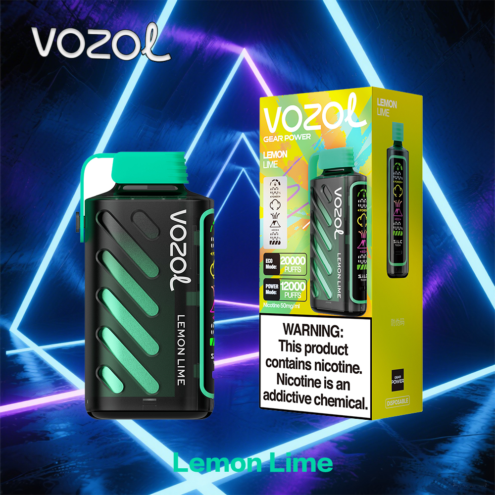 Vozol Gear Power 20K | Dual Puff Modes, Full Screen Display, Dual Mesh Coil, Type-C Charging (EU) - Imagen 10