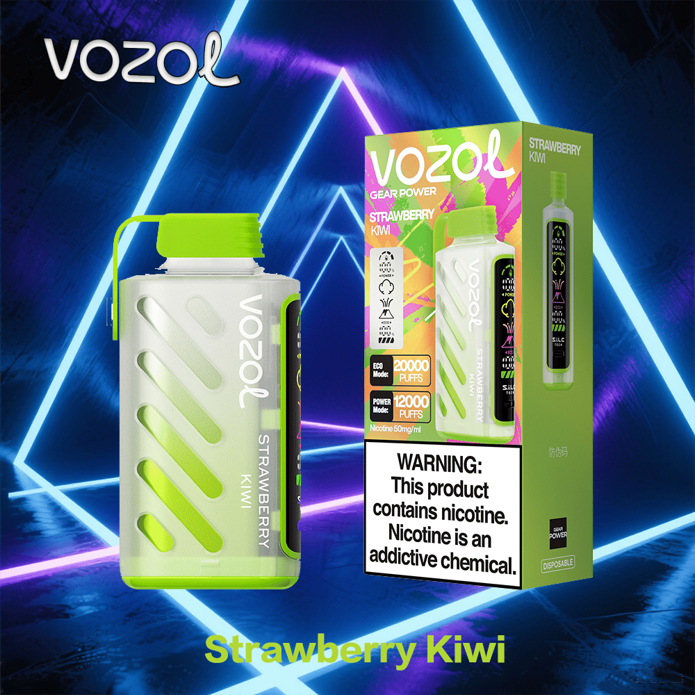 Vozol Gear Power 20K | Dual Puff Modes, Full Screen Display, Dual Mesh Coil, Type-C Charging (EU) - Imagen 6