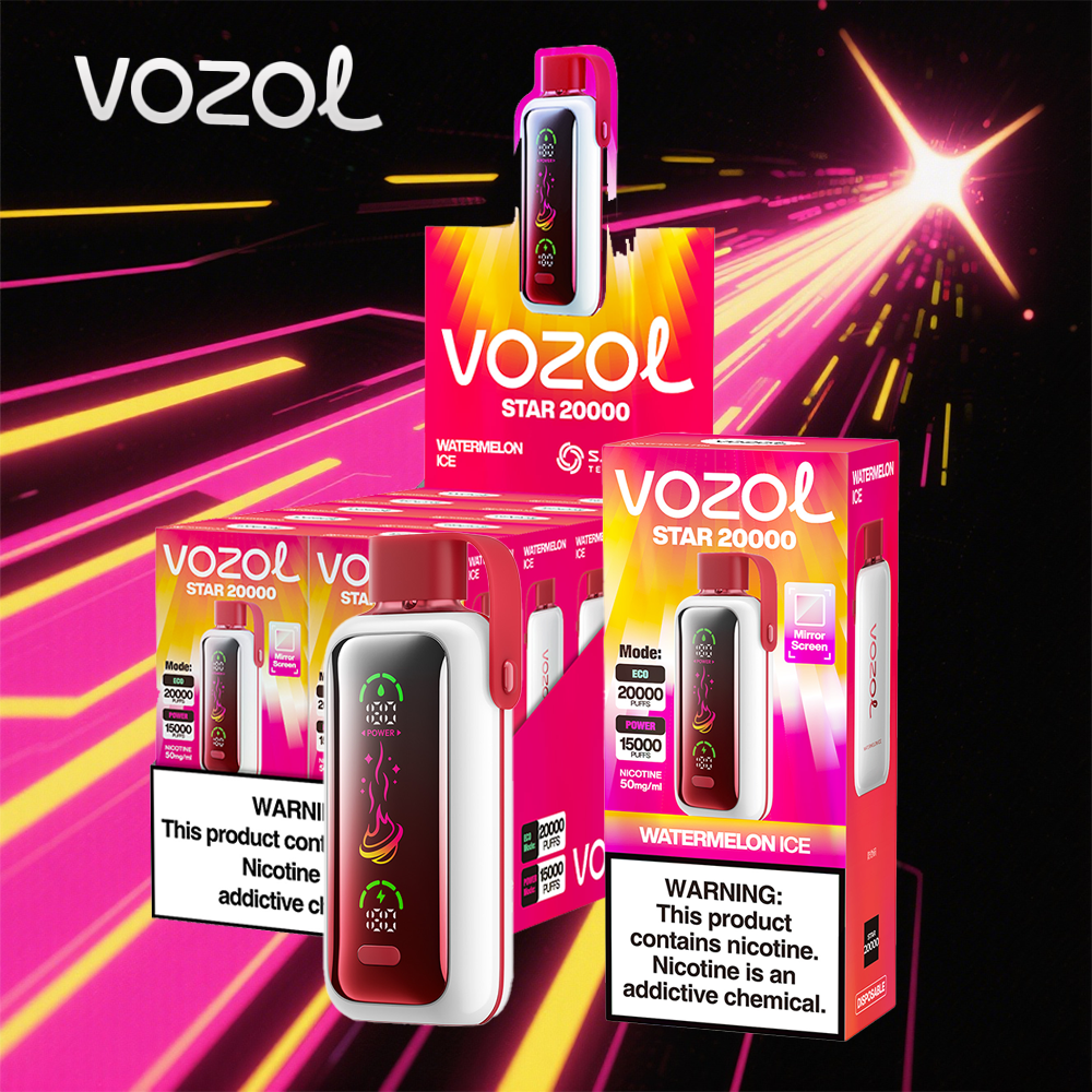 Vozol Star 20K | 20,000 Puffs & Dual Mode Power & Mirror Screen (EU)