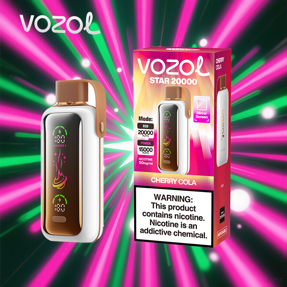 Vozol Star 20K | 20,000 Puffs & Dual Mode Power & Mirror Screen (EU) - Image 15
