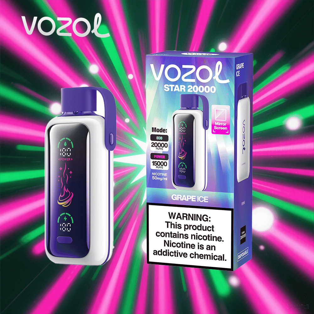 Vozol Star 20K | 20,000 Puffs & Dual Mode Power & Mirror Screen (EU) - Image 13
