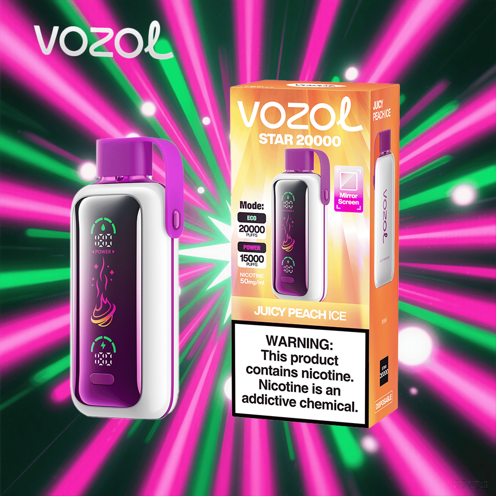 Vozol Star 20K | 20,000 Puffs & Dual Mode Power & Mirror Screen (EU) - Image 12